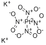 POTASSIUM TETRANITROPLATINATE(II) Struktur