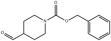1-Z-4-ホルミルピペリジン 化学構造式