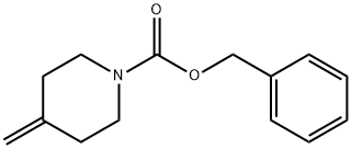 1-Cbz-4-methylene-piperidine Struktur