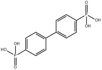 [4-(4-phosphonophenyl)phenyl]phosphonic acid Structure