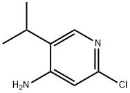2-chloro-5-isopropylpyridin-4-amine, 1381935-97-2, 结构式
