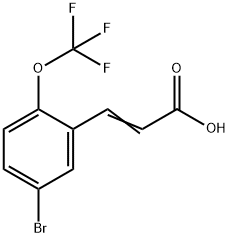 5-BROMO-2-(TRIFLUOROMETHOXY)CINNAMIC ACID price.