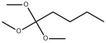 オルト吉草酸トリメチル 化学構造式