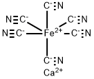 フェロシアン化カルシウム 化学構造式