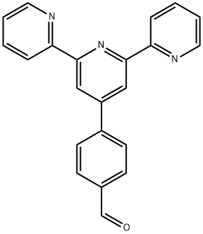 4-(2,2':6',2''-TERPYRIDIN-4'-YL)BENZALDEHYDE Structure