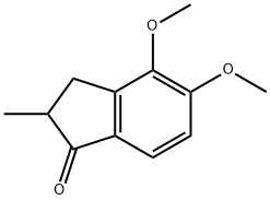 4,5-DIMETHOXY-2-METHYL-INDAN-1-ONE Struktur