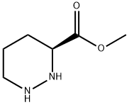 (S)-六氢哒嗪-3-羧酸甲酯 结构式