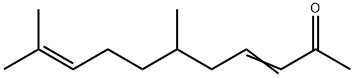 6,10-二甲基-3,9-十一碳二烯-2-酮,13835-41-1,结构式