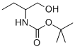 N-BOC-DL-2-AMINO-1-BUTANOL Structure