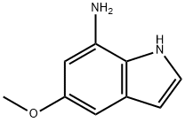 7-AMINO-5-METHOXYINDOLE Struktur