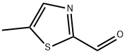 2-甲基噻唑-5-甲醛 结构式