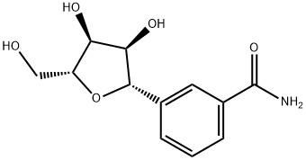 3-(1-deoxyribofuranosyl)benzamide Struktur
