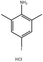 2,6-ジメチル-4-ヨードアニリン 化学構造式