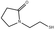 1-(2-mercaptoethyl)pyrrolidin-2-one  Struktur