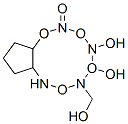 2H-Cyclopentoxazol-2-one, hexahydro-4,5-dihydroxy-6-(hydroxymethyl)-, 3aR-(3a.alpha.,4.alpha.,5.beta.,6.alpha.,6a.alpha.)- Struktur