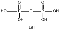 tetralithium diphosphate  Struktur