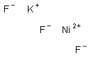 NICKEL POTASSIUM FLUORIDE 化学構造式
