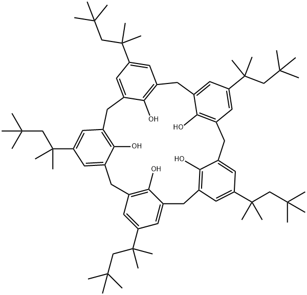 对叔辛基芳烃, 138452-84-3, 结构式