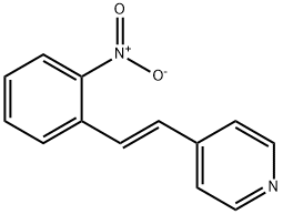 4-[(E)-2-(2-硝基苯基)乙烯基]吡啶, 138457-93-9, 结构式