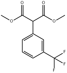 DIMETHYL-(3-(TRIFLUOROMETHYL)-PHENYL)-MALONATE Struktur