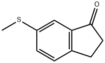 6-(甲硫基)-1-茚酮, 138485-82-2, 结构式