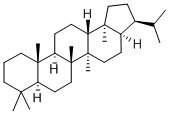 17ALPHA(H),21ALPHA(H)-HOPANE Struktur