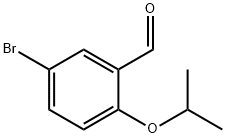 5-ブロモ-2-イソプロポキシベンズアルデヒド 化学構造式