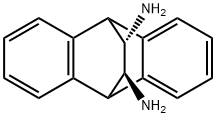 (11S,12S)-9,10-DIHYDRO-9,10-ETHANOANTHRACENE-11,12-DIAMINE Structure