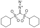 ビス(シクロヘキシルスルホニル)ジアゾメタン 化学構造式