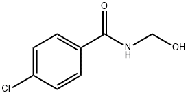 4-chloro-N-(hydroxymethyl)benzamide Struktur