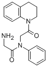 ACETAMIDE, 2-AMINO-N-[2-(3,4-DIHYDRO-1(2H)-QUINOLINYL)-2-OXOETHYL]-N-PHENYL- Struktur