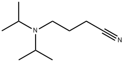 4-diisopropylaminobutyronitrile Struktur