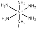 ヘキサアンミンニッケル()ヨウ化物 化学構造式