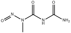 1-メチル-1-ニトロソビウレト 化学構造式