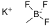 potassium methyltrifluoroborate Struktur