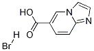IMidazo[1,2-a]pyridine-6-carboxylic acid, MonohydrobroMide Struktur