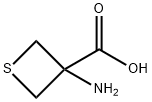 3-氨基硫杂环丁烷-3-甲酸,138650-26-7,结构式