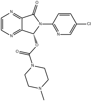 (R)-Zopiclone Struktur
