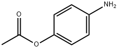 酢酸4-アミノフェニル 化学構造式