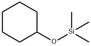 Trimethyl(cyclohexyloxy)silane Structure