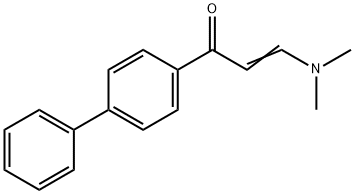 (2E)-1-联苯-4-基-3-(二甲基氨基)丙-2-烯-1-酮,138716-22-0,结构式