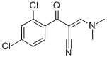 2-[(DIMETHYLAMINO)METHYLENE]-3-OXO-3-(2,4-DICHLOROPHENYL)PROPANENITRILE Structure