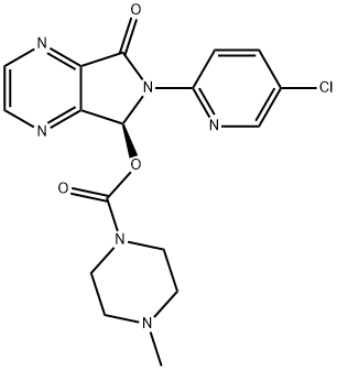エスゾピクロン 化学構造式