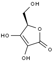 2(5H)-Furanone, 3,4-dihydroxy-5-(hydroxymethyl)-, (R)- (9CI) Struktur