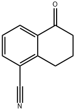 5,6,7,8-tetrahydro-5-oxonaphthalene-1-carbonitrile Structure