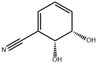 (+)-CIS-2(R),3(S)-2,3-DIHYDROXY-2,3-DIHYDROBENZONITRILE Structure