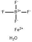 IRON(II) TETRAFLUOROBORATE HEXAHYDRATE Structure