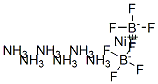 hexaamminenickel(2+) bis[tetrafluoroborate(1-)] 结构式
