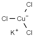 potassium trichlorocuprate(1-) 结构式