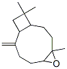 4,5-epoxy-4,11,11-trimethyl-8-methylenebicyclo[7.2.0]undecane 结构式